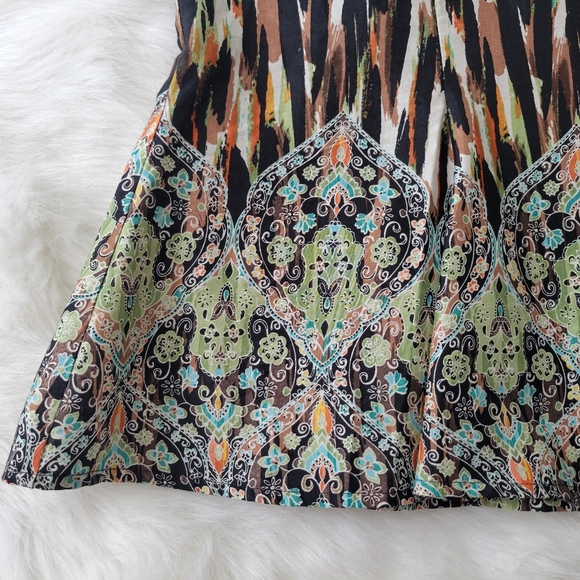 Dana Buchman Fit and Flare Skirt Lined - Picture 2 of 6